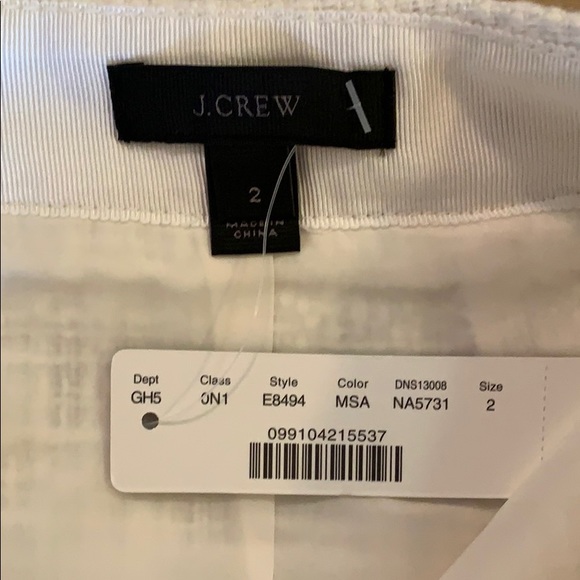 NWT JCrew Tweed Fringe Motorcycle Jacket Skirt Set - Picture 14 of 16